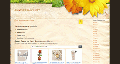 Desktop Screenshot of anniversarygift.org